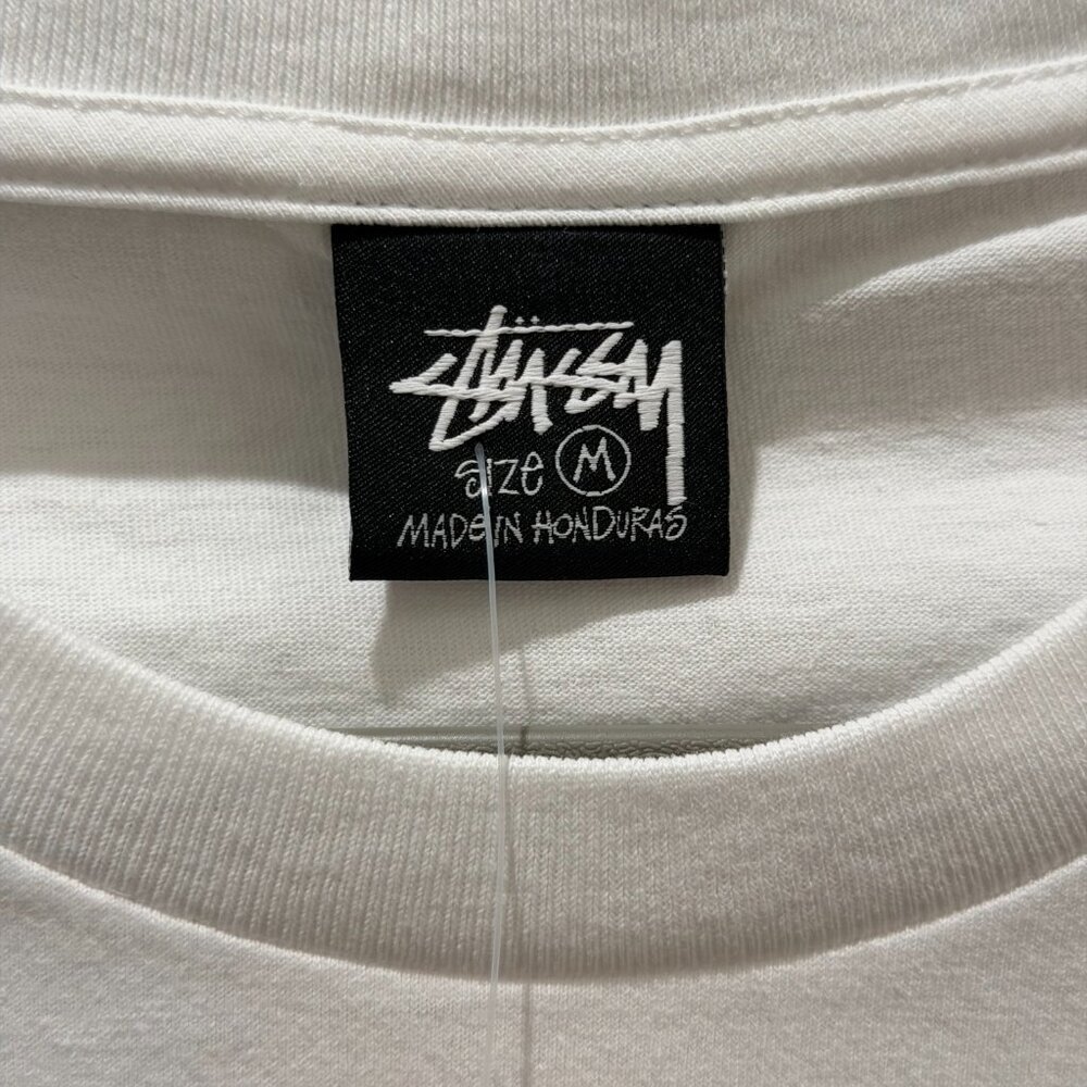 Stussy Spider Graphic Tee White BNWT Arachnid Pig Dyed Shirt - Picture 4 of 7